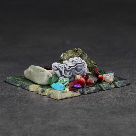 Souvenir "toad", coil, marble