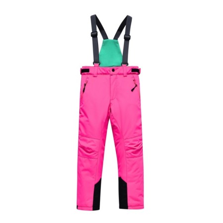 Ski costume for a girl, height 140 cm, green color-4