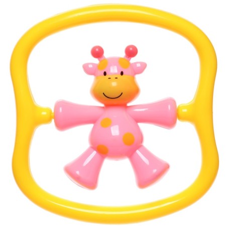Rattle "giraffes" is turquoise color, crush me-6