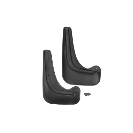 Rear sputes Peugeot 408, 2012-2016 Sedan 2 pcs (polyuratean)