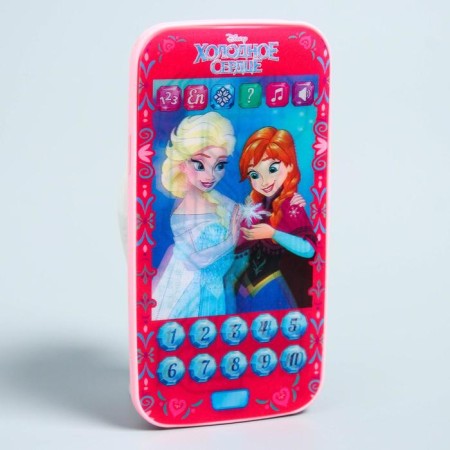 Phone "Cold Heart", sound, batteries, Disney-1