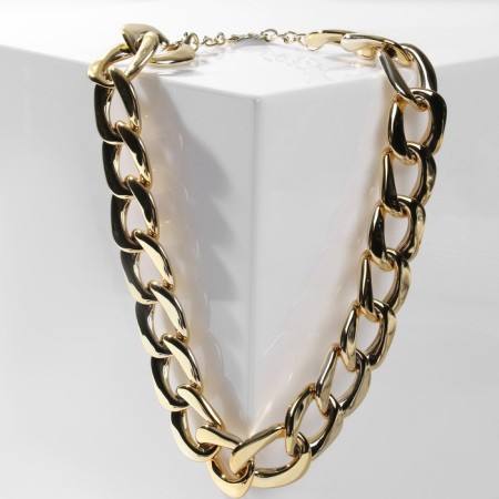 Neckoy "Brooklyn chain" Large links, color gold, 50 cm