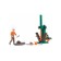 Toy "Coting machine for Breven" with a worker