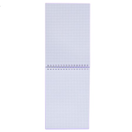 Блокнот А5 80л кл на гребне NEWtone PASTEL Лаванда, пласт обл, бл 80 г/м2-3
