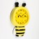 Children's wall clock "Bee", smooth move, 37 x 27.5 cm