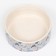 Ceramic bowl "Abstractism of cats" 300ml, 11.5 x 5 cm, white and white