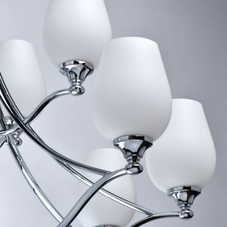 Palermo chandelier, size 93x285x93 cm, 720W 12XE27 IP 20-9