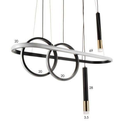 Bayerlux 2681/5 LED 120W 3000-6000K black 68x28 cm-8