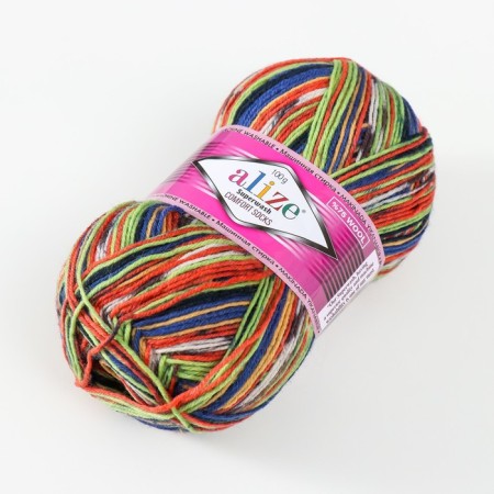 Yarn "Superwash Comfort Socks" 75% wool, 25% polyamide 420m/100g (2701)-1