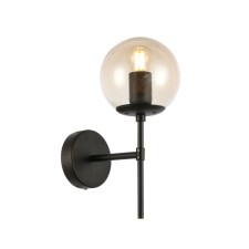 Wall lamp EVOLUCE. Sle154901-01. Lacotta. 1x40 W, E27, 20x30 cm, black color