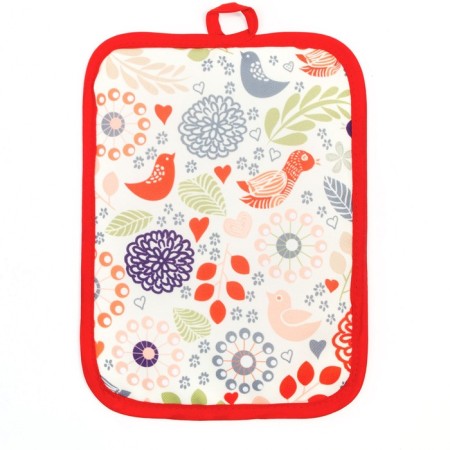Kitchen set 2 grasps of the “Firebird” shares, a grade 17*23 cm, mittens 26x16 cm, 100% p/e-3
