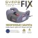 Autocry Ottor Booster ISOFIX SYMPA, group 3, 22-36 kg, (6-12 years old) Gray carbon