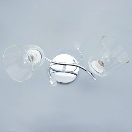 Aisha chandelier 2he27 40W chrome 45x26x27 cm Bayerlux-6