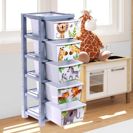Happy childhood chest of drawers, 5 sections-1