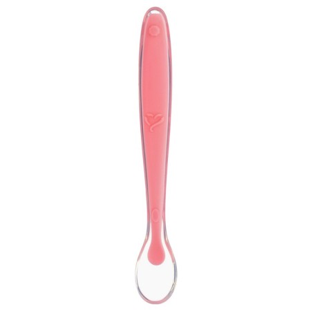 Spoon for nursery for feeding, silicone, from 5 months, color mix-6