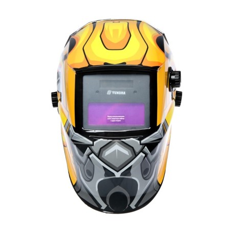 Mask welder Tundra Robot F4, chameleon, 90x35 mm, DIN 4/9-13, external adjustment, LI p/p-2