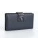 Women's wallet on magnet, blue color