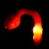 Developing toy "snake" light, color mix