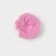 Mold Dolyana "Wild Rose", silicone, 5.5 × 5 × 1.5 cm, pink color
