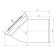 Fan pipe for the toilet "Ani Plast" W4220, 110 mm x 45 °