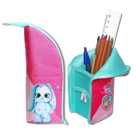 Penal Tubu-Construction, 85 x 210 x 65 mm, soft, fabric, calligrata, PMO 12-20 "Bunny"