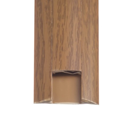 Threshold with an mounting channel 36mm 0.9m ideal, dark oak-3