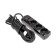 Extension cord Premium 3 nests, 5m, 3x1.5mm², s/s, with a switch, black rexant