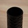 VAZ Coramics Table "Thiago" waves pipe, 18x5.5 cm, black