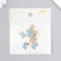 Decor for creativity metal, enamel "Butterfly" blue 1*1.3 cm