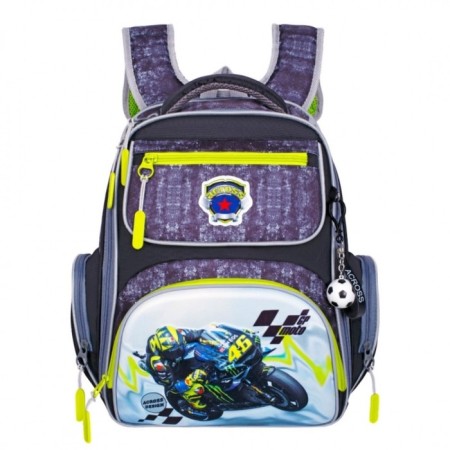 Frame backpack 35 x 26 x 18 cm, Across ACS1, filling: bag, blue ACS1-3-1