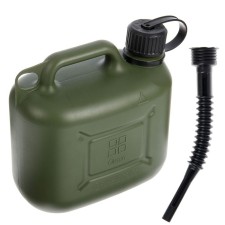 Canist of the fuel and lubricants of Oktan Profi, 5 l, plastic, reinforced, green