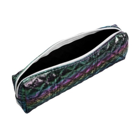 School Penal on the zipper "Pearl", quilted, mix-4