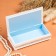 Casket - a bill "tenderness", white, 8.5 × 17 cm, lacquer miniature