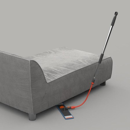 Telescopic mop handle 160 cm with a flexible bar 40 cm-4