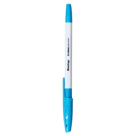 Balloon handle Berlingo "Tribase Grip Show", 0.7 mm, flu, blue, mix-2
