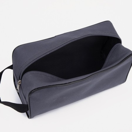 Lightning cosmetic bag, gray color-2