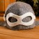 Hat for the bath "Shop of a pilot" felt, dark