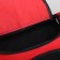 Sports bag with lightning, external pocket, long belt, red/black color