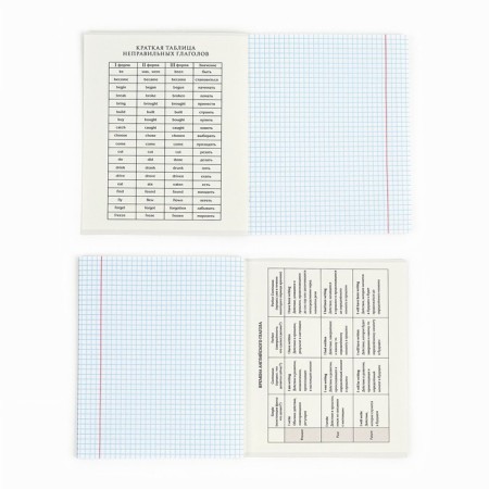 Subject notebook A5, 36 liters on the paper clip “September 1: Russia. English language"-2