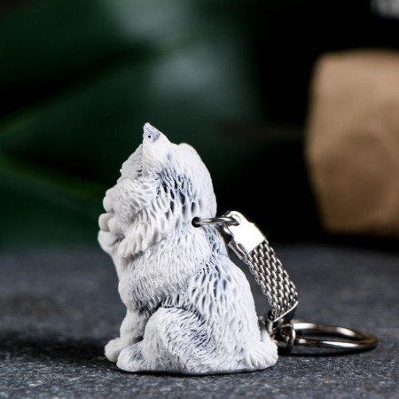 Брелок "Котенок умывается" 4,5см-2