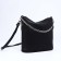Janelli Cross-Boda Bag on a zipper, external pocket, black color