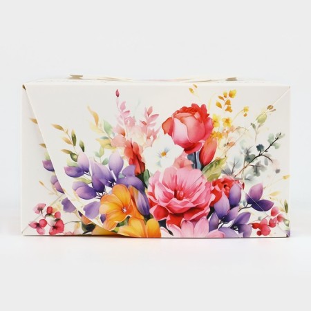 Bearbox under the Bento-Port with the Stone Flowers window, 14 x 14 x 8 cm-2