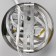 Suspension lamp "Loft" 1x25W E27 white/chrome 12x116x11
