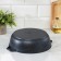 Frying "granite Star", 4 l, d = 30 cm, glass cover, anti -stick coating, black color