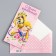 Money envelope, 16.5 x 8 "For the most lovely", princesses