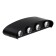 Front Farrier "Semesfer", FSD-067, 8 W, 3000K, 4 rays, IP65, 220 V, plastic, black 100842