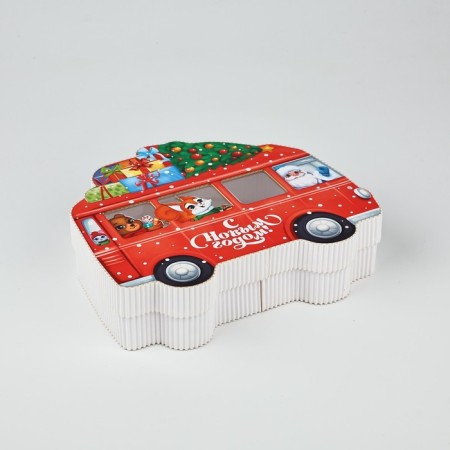 Gift Box "Funny Company", 21 x 18 x 5 cm, New Year-2