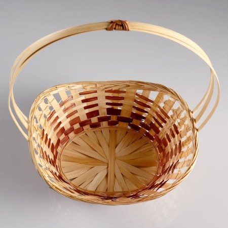 Wicker basket "Rook", 32 × 23 × 10 cm, bamboo-4