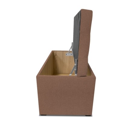 Puff with a lid and weighting, 800 × 400 × 420 mm, Bahama mitch, Hazel color-4