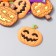 Decor for creativity Rubber "Pumpkin for Halloween" set of 15 pcs mix 2.8x3 cm